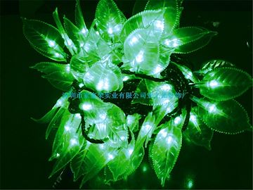 可連接防水10米100LED綠葉燈串