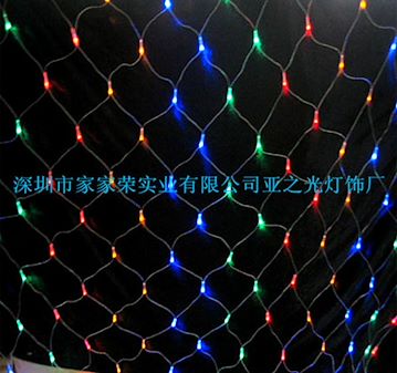 可連接可閃2m*1m單頭LED網(wǎng)燈176LED