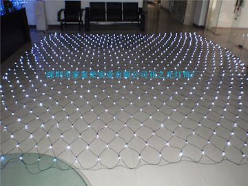 供應(yīng)800顆LED 5m*6m橡膠線防水LED網(wǎng)燈